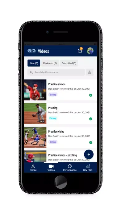 Screenshot di Canes Baseball by Curve