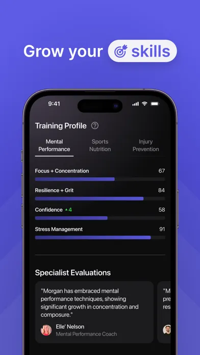 Ảnh chụp màn hình của Curv - Athlete Training