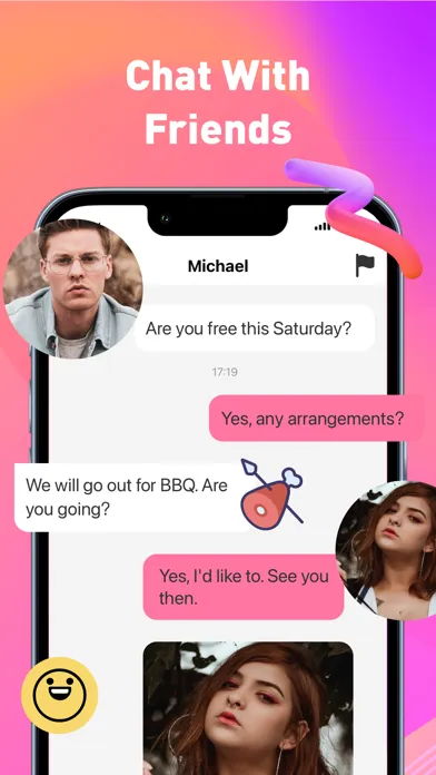 Capturas de tela do CurvyHub: BBW Chat & Meet