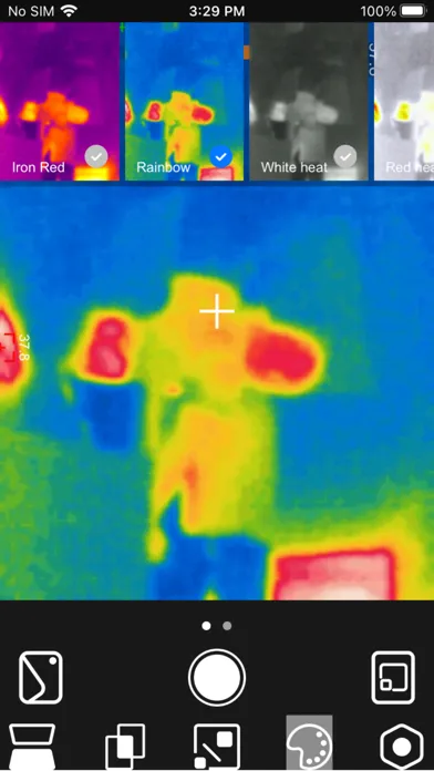Capturas de tela do Thermal Test