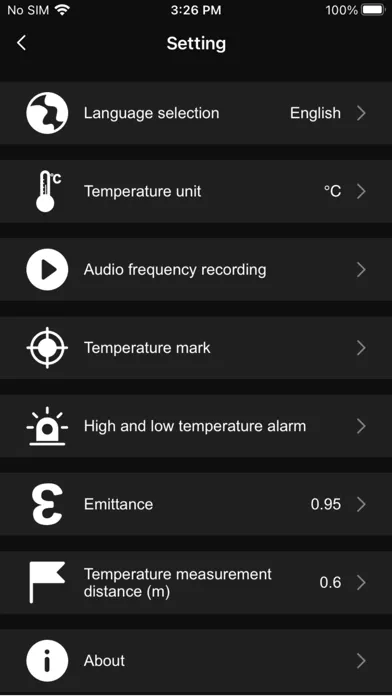 Capturas de tela do Thermal Test