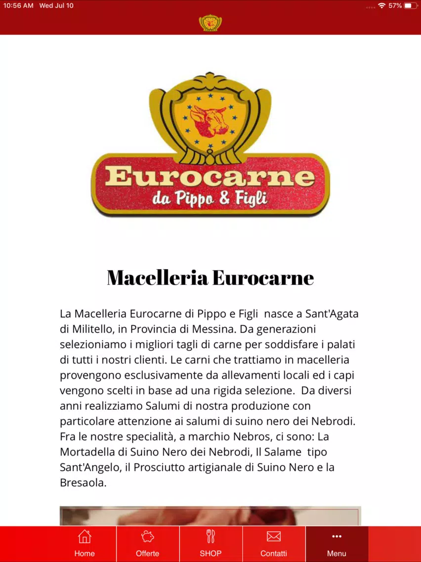 Macelleria Eurocarne iPad  Screenshots