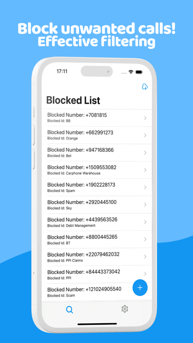 Cuspart: Call Blocker應用截圖
