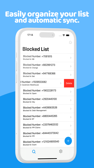 Cuspart: Call Blocker應用截圖