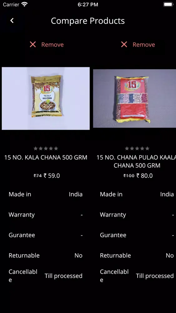 Ảnh chụp màn hình của Cusrel - Online Grocery Store
