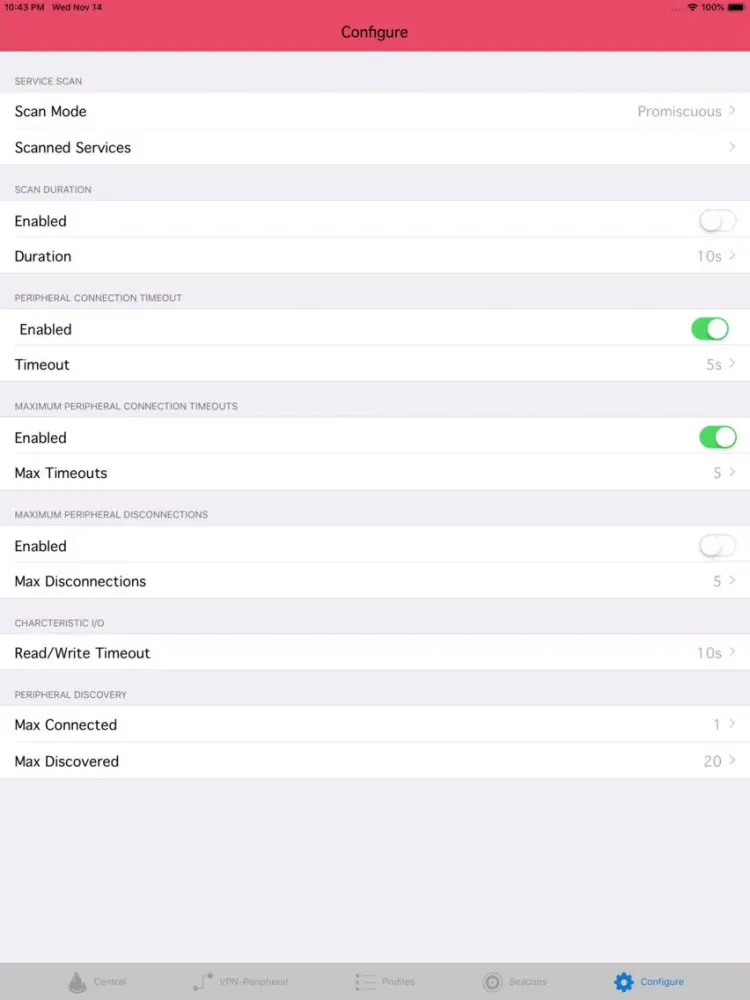 Smart Notifier Detect BT iPad  স্ক্রিনশট