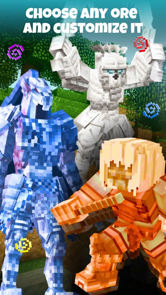 Custom Ores Mods for Minecraft スクリーンショット