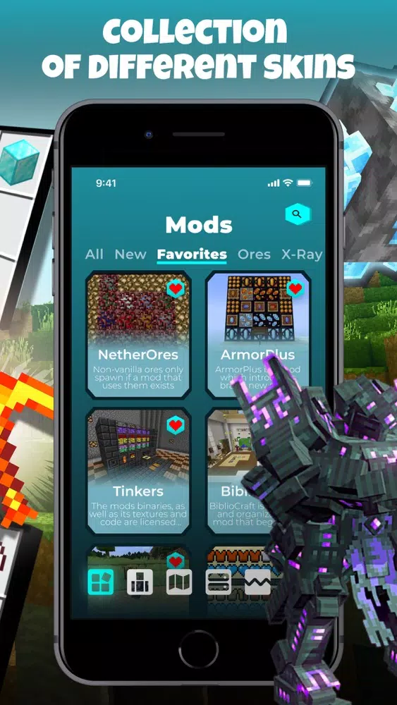 Custom Ores Mods for Minecraft スクリーンショット