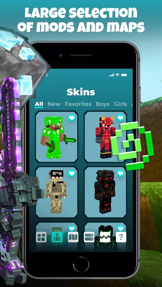 Custom Ores Mods for Minecraft スクリーンショット