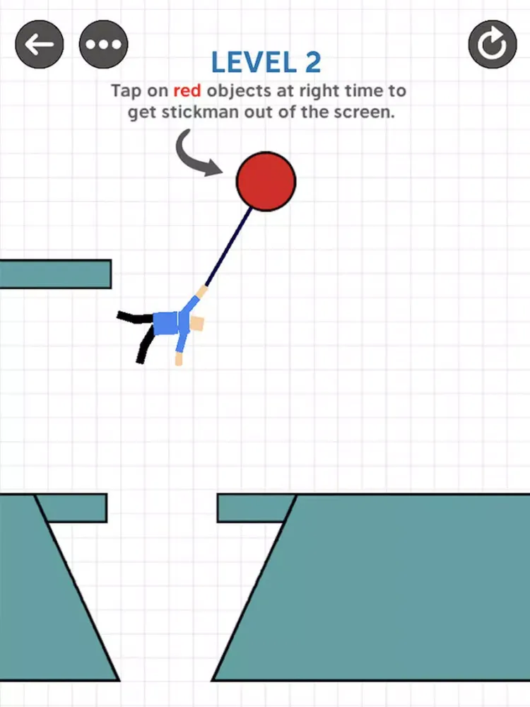 Crazy Stickman! iPad  Screenshots