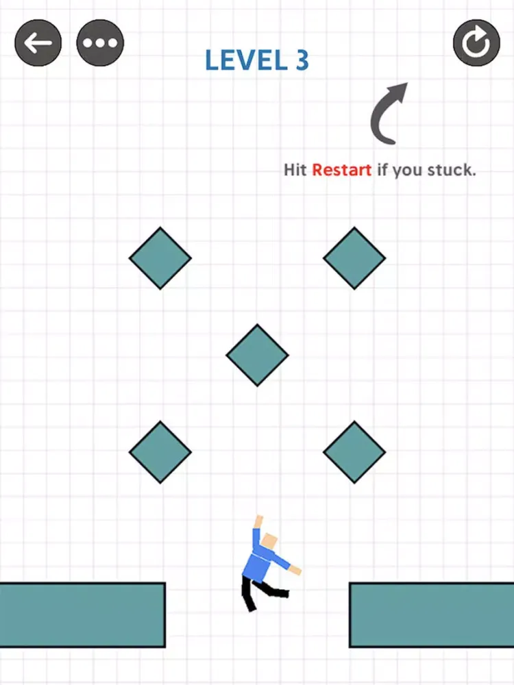 Crazy Stickman! iPad  Screenshots