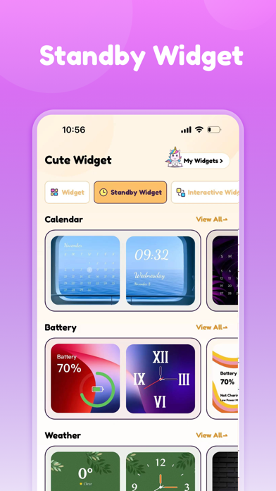 Capturas de tela do Widgets Box: Theme, Wallpaper