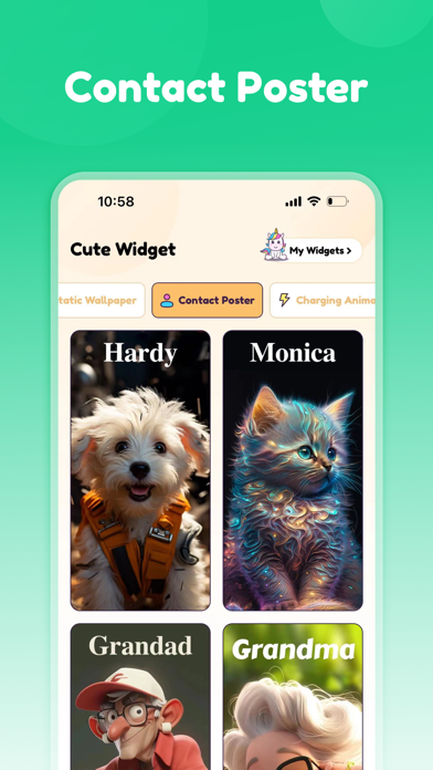 Capturas de tela do Widgets Box: Theme, Wallpaper