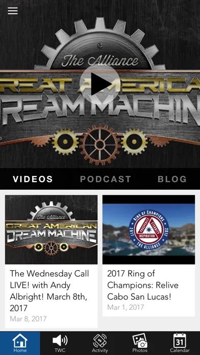 Alliance Media Screenshots