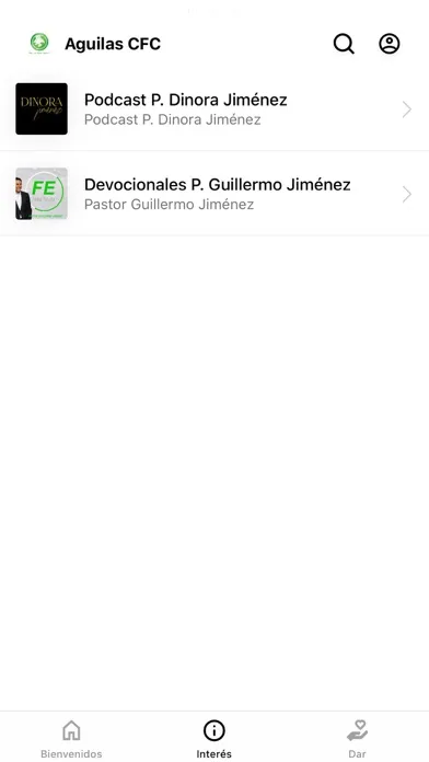Aguilas CFC Official App स्क्रीनशॉट