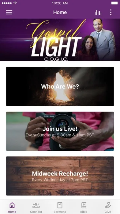 Gospel Light COGIC应用截图