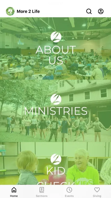 ภาพหน้าจอของ More 2 Life Ministries, Inc