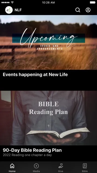 Capturas de pantalla de New Life Fellowship Logan