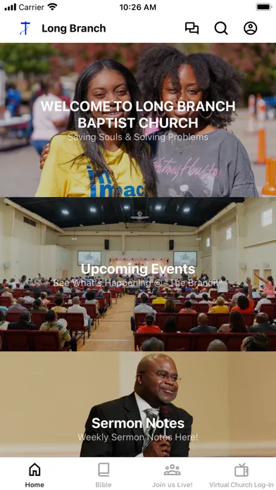 ภาพหน้าจอของ Long Branch Baptist Church