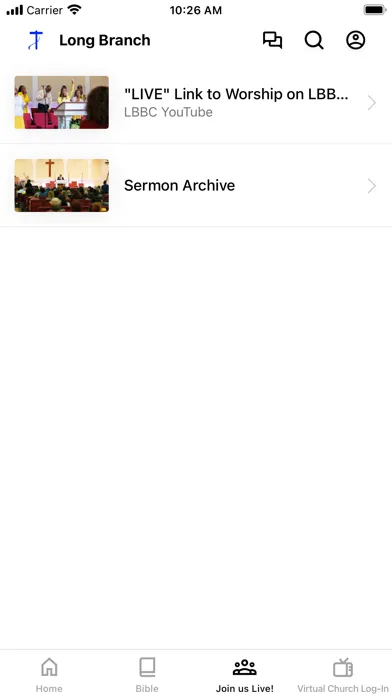 ภาพหน้าจอของ Long Branch Baptist Church