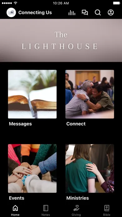 Zrzuty ekranu The Lighthouse - Church App