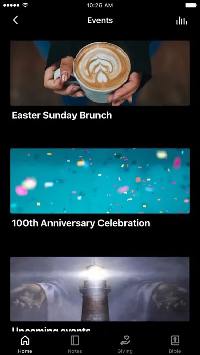 Zrzuty ekranu The Lighthouse - Church App