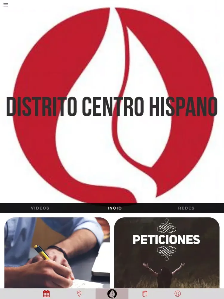 Ảnh chụp màn hình của PCG Distrito Centro Hispano iPad 