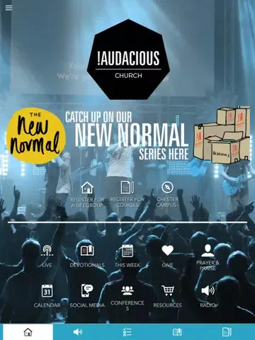 Audacious Church iPad  Screenshots