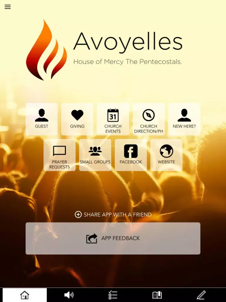 Capturas de pantalla de Avoyelles House of Mercy iPad 
