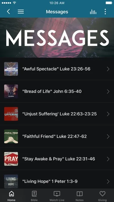 Capturas de pantalla de Calvary Fellowship Gig Harbor