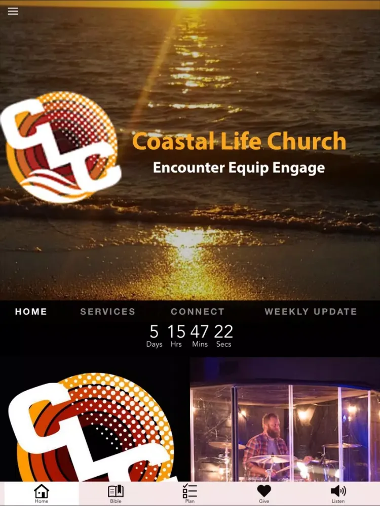 Coastal Life Church, Palm City iPad  Screenshots