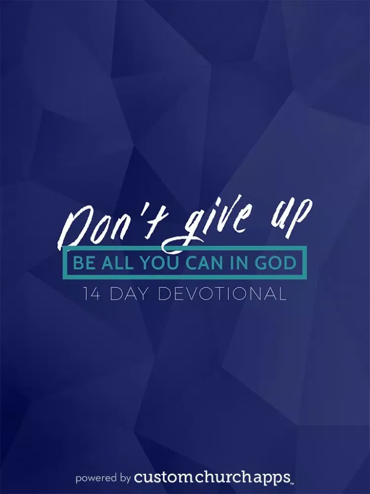 تصاویر Don't Give Up! Devotional iPad 