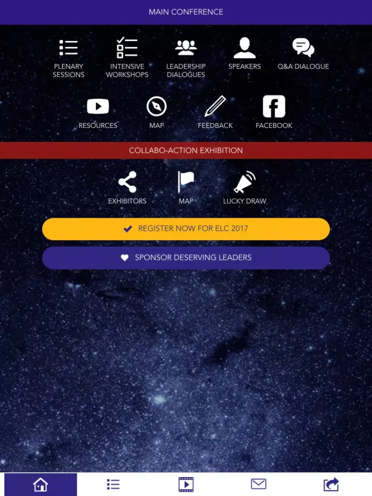 Скриншоты Eagles Leadership Conference iPad 