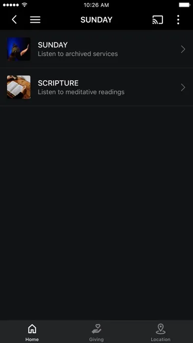 Expression Church App Ekran Görüntüleri