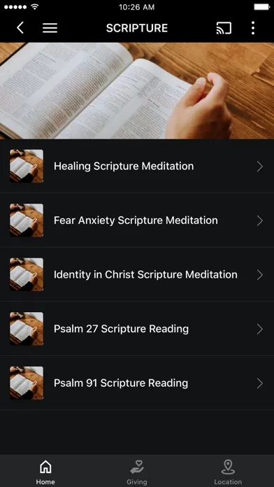 Expression Church App Ekran Görüntüleri