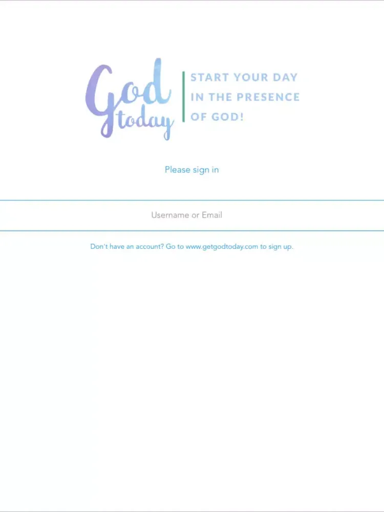 God Today iPad  Screenshots