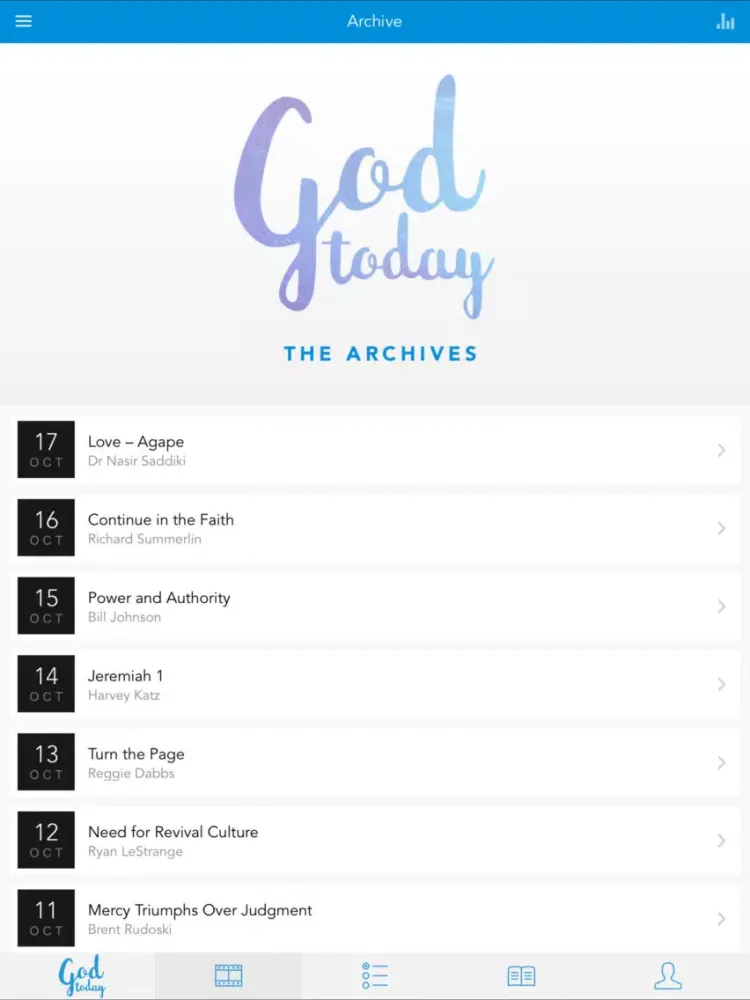 God Today iPad  Screenshots