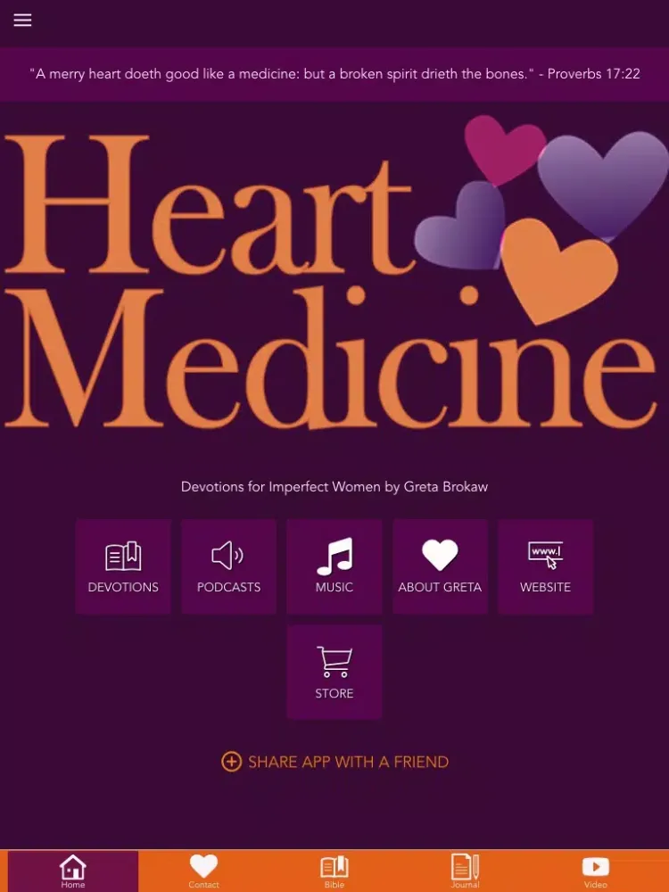 Heart Medicine Devotions iPad  سکرین شاٹس