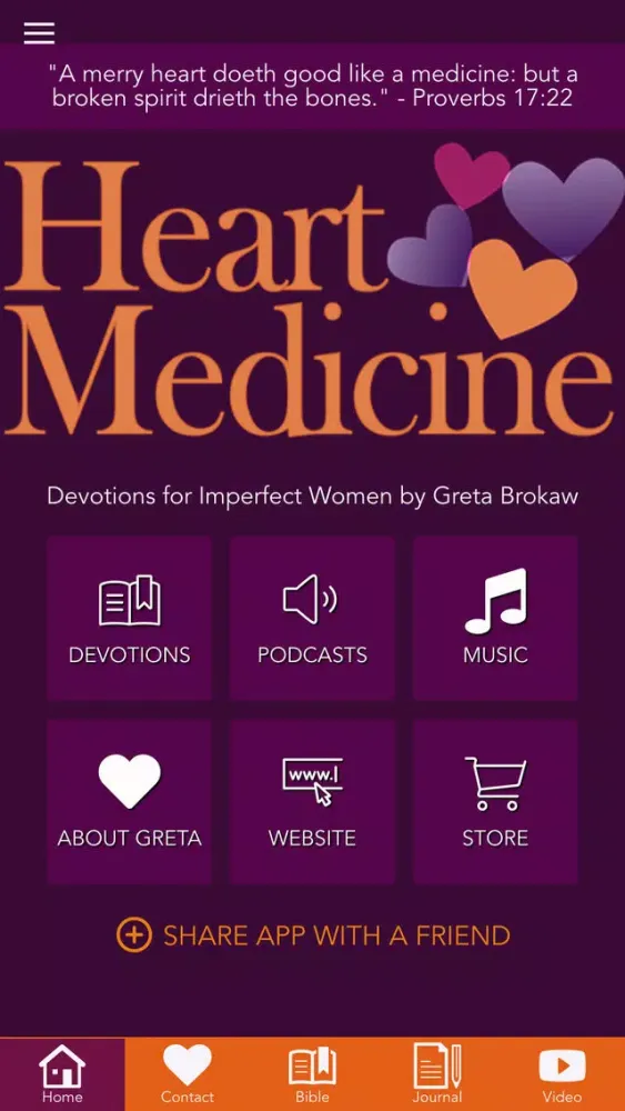 Heart Medicine Devotions سکرین شاٹس