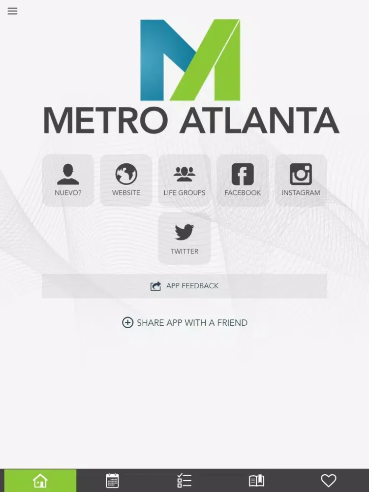 Iglesia Metro Atlanta iPad  Screenshots
