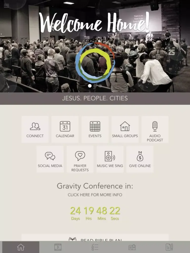 New Vintage Church Tri Cities iPad  Screenshots
