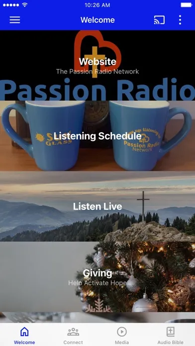 Screenshot di Passion Radio Network Player