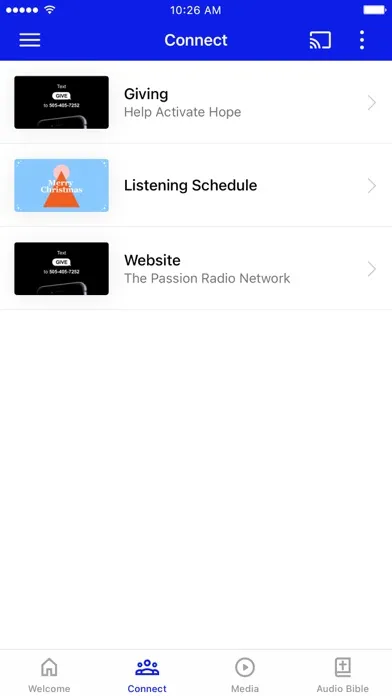Screenshot di Passion Radio Network Player