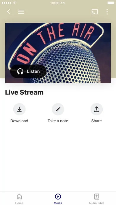 Ảnh chụp màn hình của Ray Manning Singers Radio