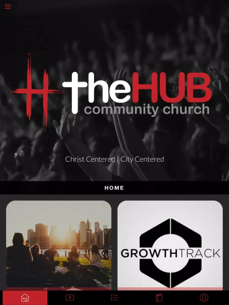 The Hub Community Church iPad  স্ক্রিনশট