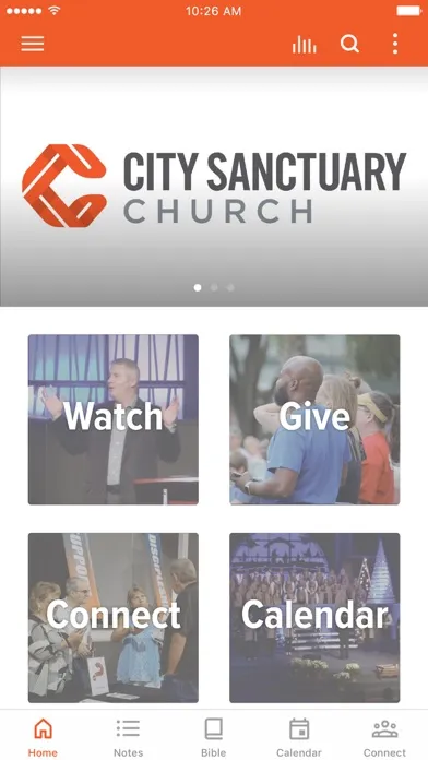 Tangkapan layar City Sanctuary Church