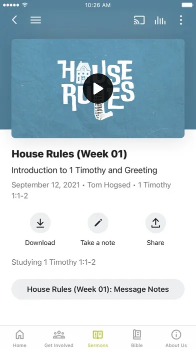 Capturas de tela do The Summit Church North Canton