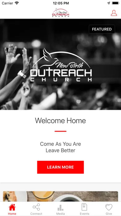 Zrzuty ekranu New Birth Outreach Church