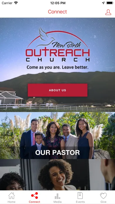 Zrzuty ekranu New Birth Outreach Church