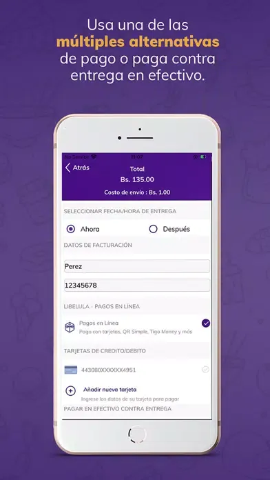 Screenshot di Ave Delivery